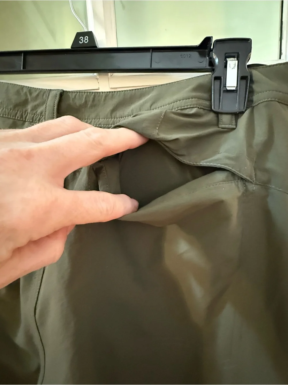 The North Face Men's New Taupe Green Basin Performance Pants Sz 32 NWOT